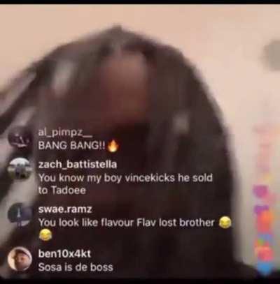 Lmao sosa is hilarious