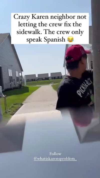 Border (sidewalk) Karen