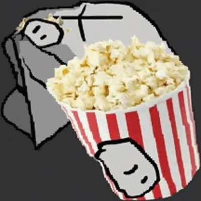 Popcorn eating grunt