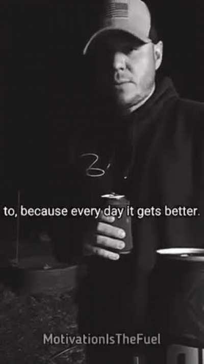 I watch this every now and again, just to remind myself to keep going.