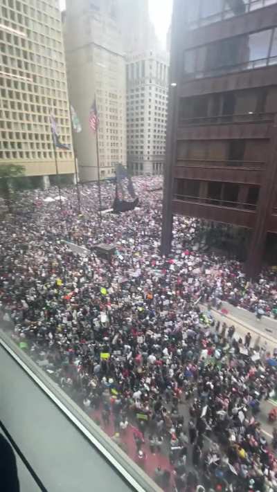 Insane turnout, I’m proud to be in this state for the summer.