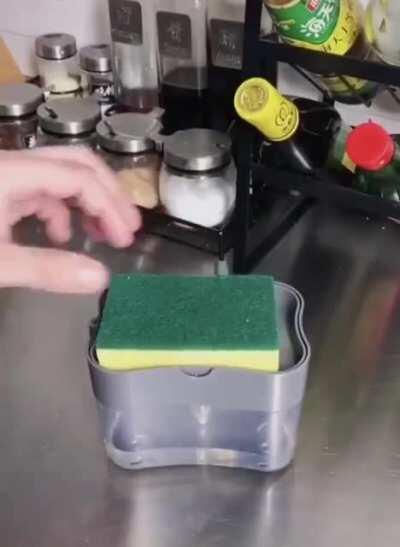 Kitchen soap dispenser
