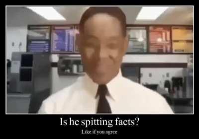 gus talking but what do he be saying