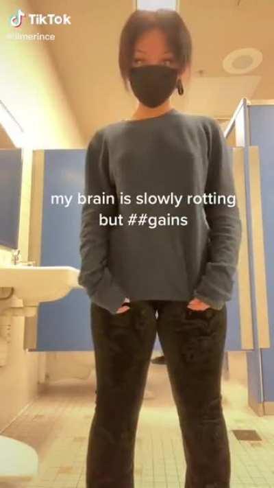 young teen with a fatass