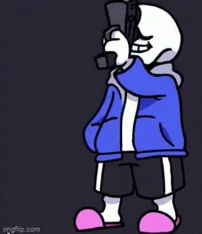 SANS WHERE THE HEC YOU GET A GUN FROM?
