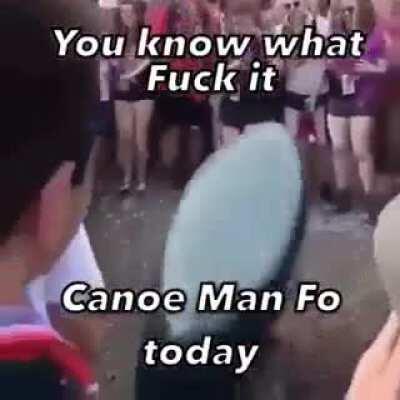 canoe man