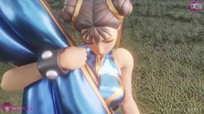 Chun Li gets Creampied (HentaiVR / TheThreeDust) [Street Fighter]