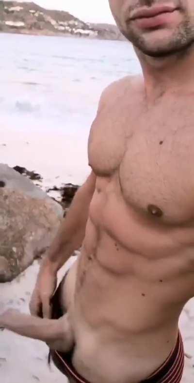 Playing On The Beach