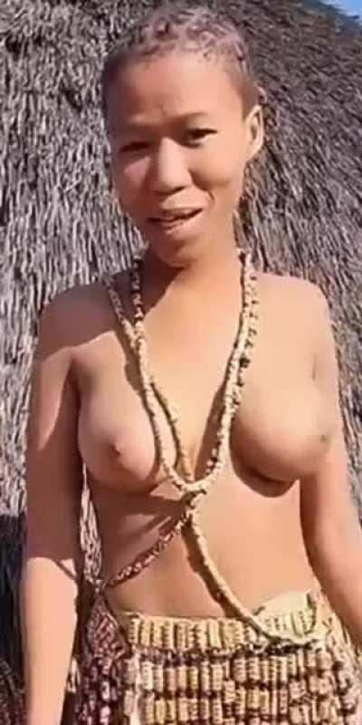 Nandi demonstrates the dance she has planned for her wedding day next month.