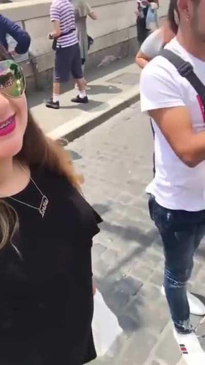 The scream at the end