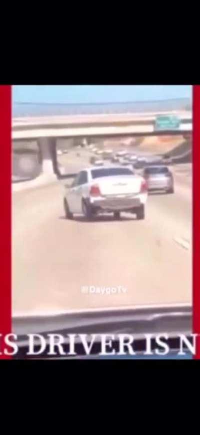 Mans car glitched out of Tokyo drift