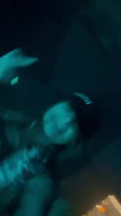 Flashing my favorite DJ is officially crossed off my bucket list!