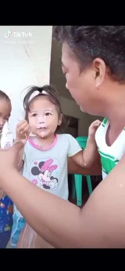 Let me open this milk for you guys