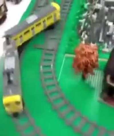 Drifting train
