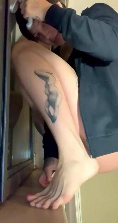 Then she was gone 🙈