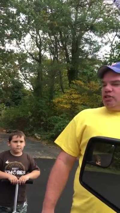 I would have to beat tf out of that kid and his dad