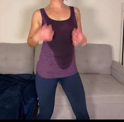 Cardio always gets me hyped