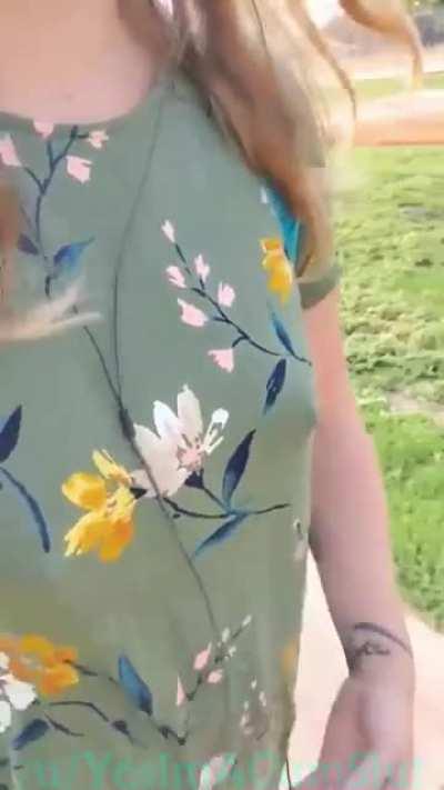 Ever see a slut and wonder what's under her dress? [F]24