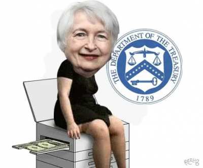 How the US Treasury creates Dollars: