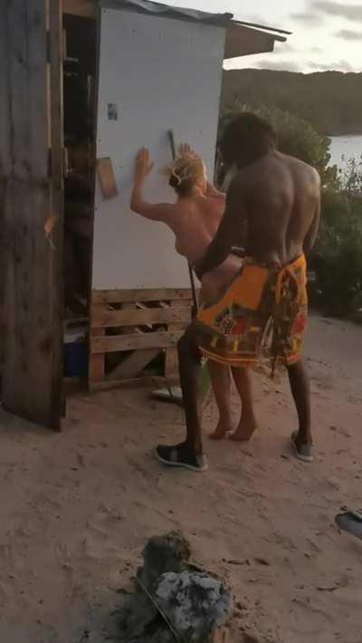 Milf got vaccinated and is ready for bbc on vacation