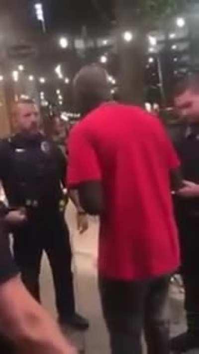 A guy gets racially profiled by cops
