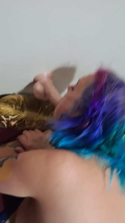 She needs a second one to drool on