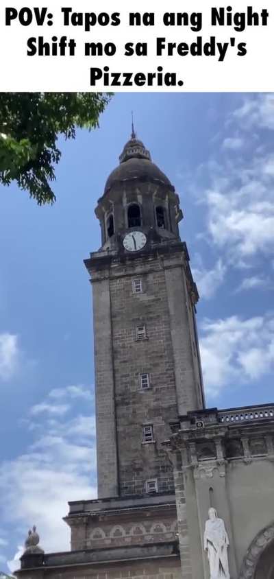 Kulang na lang yung cheers ng mga Bata sa FNAF.