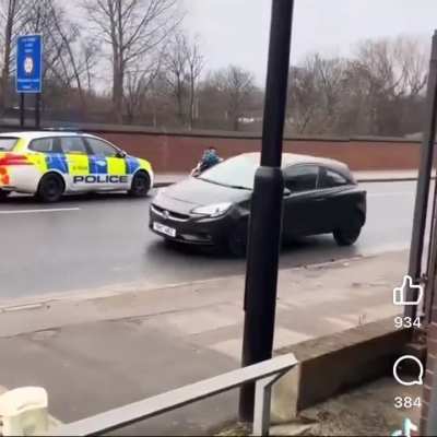 High-Speed police chase in England