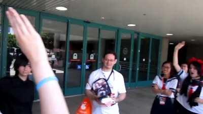 I don't think he should be aloud near teenage girls