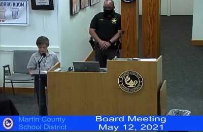 10 year-old boy obliterates his school board’s mask mandate and calls out its unfairness and hypocrisy