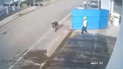 imagine getting spanked by some gate