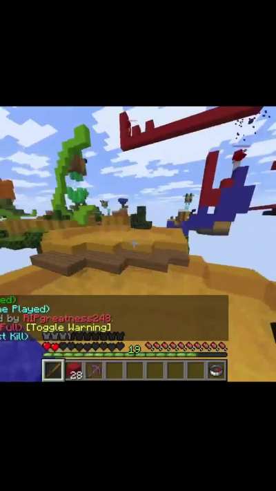 bro was at a loss for words lmao!!! LACKING #minecraft