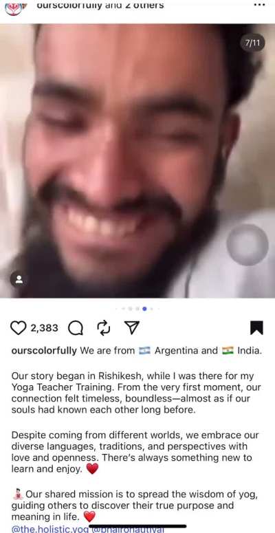 Indian man and his Argentinian girlfriend      🇮🇳 🇦🇷 IMLF