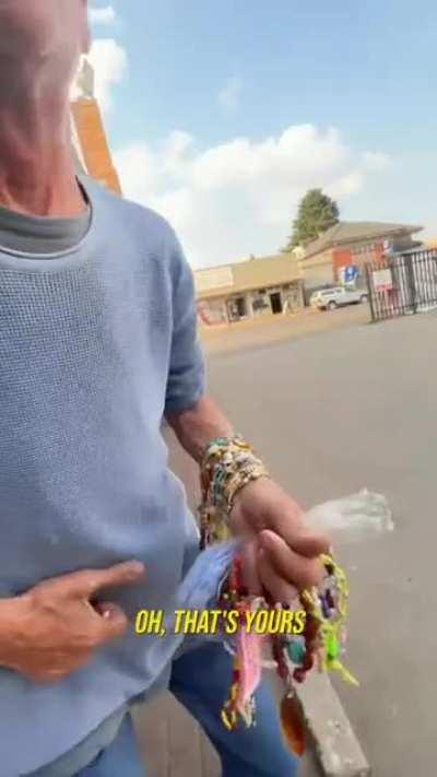 He will remember this for the rest of his life. (fetched from: @biphakathi)