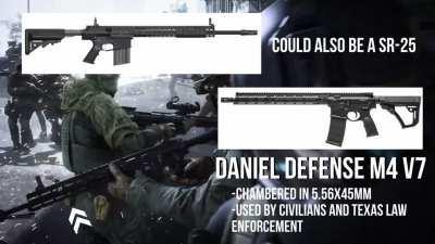 With the help of u/TheRealSpaceHosh, I made a video showing all the guns identified in the reveal trailer.