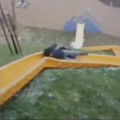 Best way to break your neck and having fun in the process.