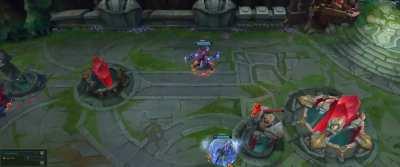 This is what you do to Ezreal players.