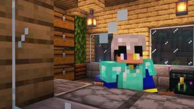 When Your Villager Gets Struck By Lightning.