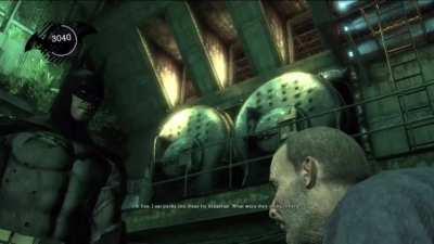 Just a reminder that Batman said this