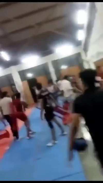 Fight between IIT Kanpur and NSUT kabaddi teams! 
