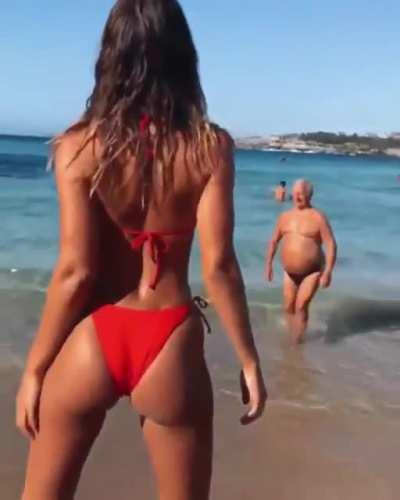 Absolute unit in swimwear