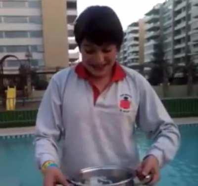 good ole ice bucket challenge