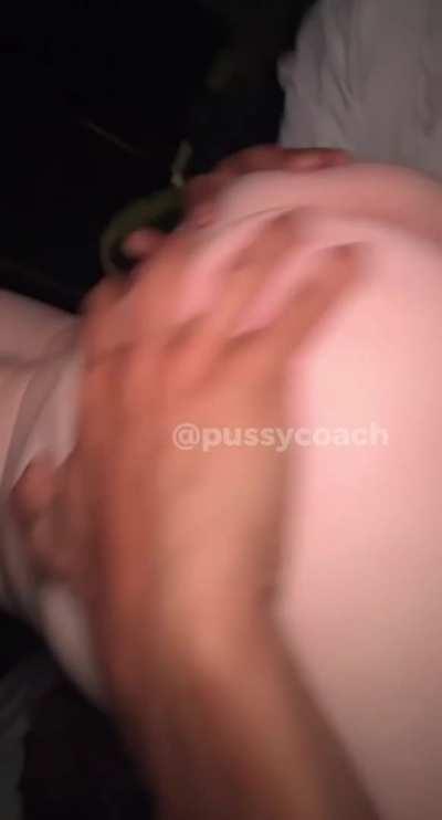 amish farm chick milks a BBC