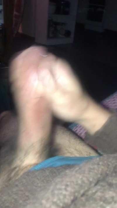 Girlfriend wasn’t home, finally took some time to goon out! Oof that felt good 