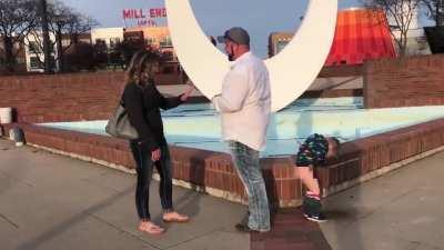 Don't help just film