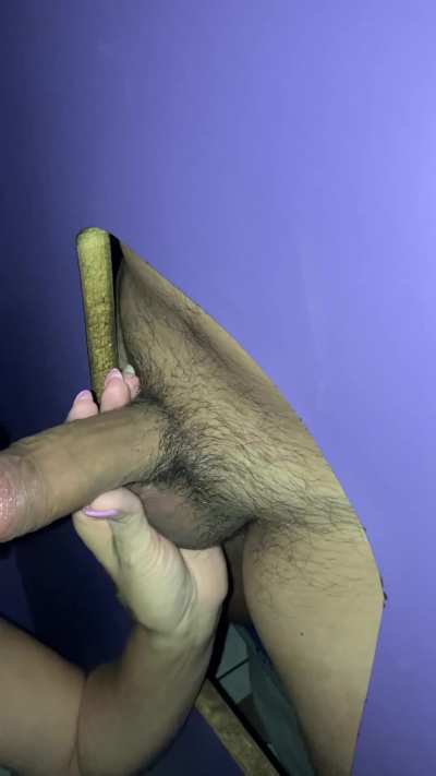 Sucking on the Trifecta Cock Veiny Thick and Uncut. Love Finding these in the Wild. See more of my Hotwifing Adult Theater and Gloryhole Naughtiness here : 