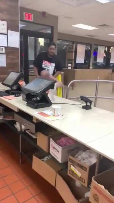 Primetime super heavyweight UFC fighter Jon Jones vs. DC duke it out for turf in the BK arena recorded by BK ring girl