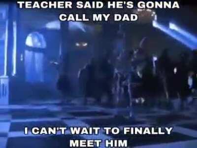 I wonder what job my dad has 🤔🤔