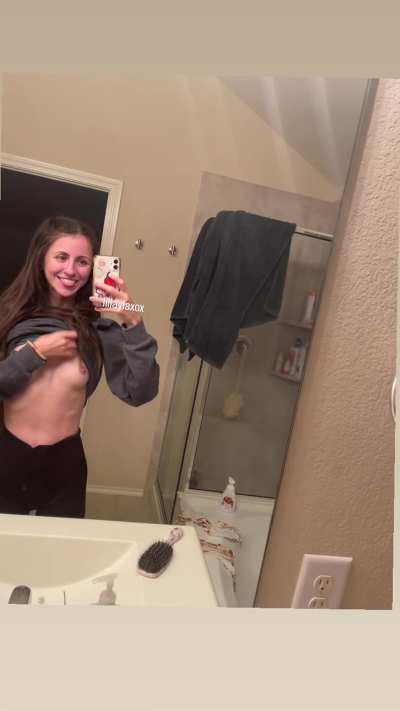 i love having tiny tits