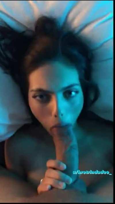 Are you gonna shove it in my tight little pussy when it gets sloppy?